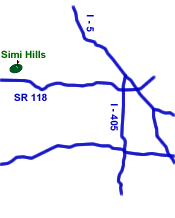 Simi Hills Map